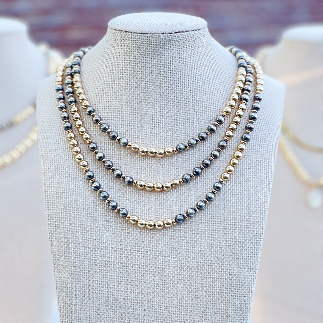 MARTHA - Gold & Sterling Silver Necklace